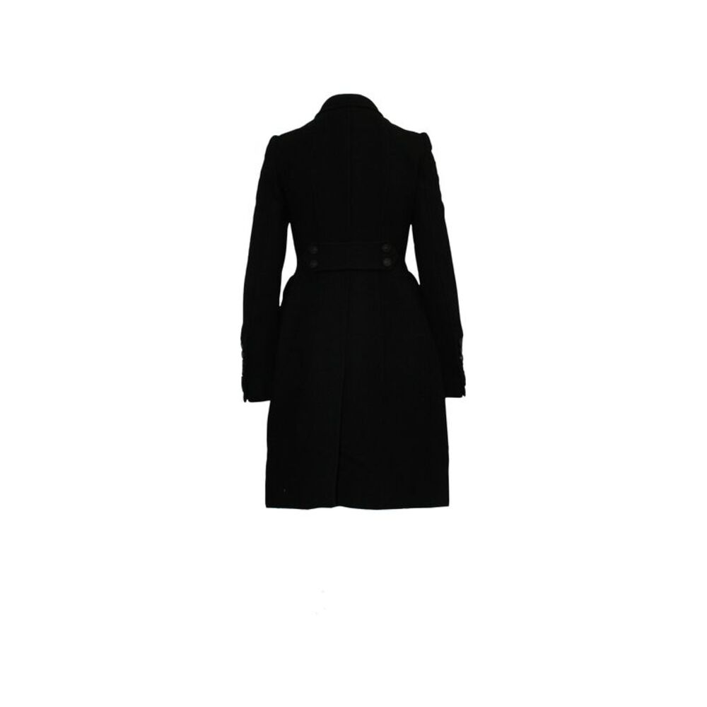Burberry Trench Coat in Black Wool - Picture 4 of 8